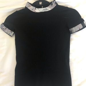 🖤KIDS KATE SPADE SPARKLE BLACK TOP🖤